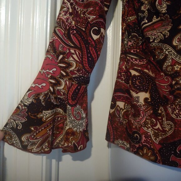 MKM Designs Vintage Babydoll Empire Waist Whimsygoth Fairy Moody Boho Top M Y2k - Picture 8 of 14